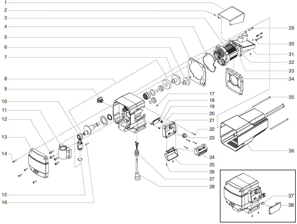 840ix Digital Drive Assembly